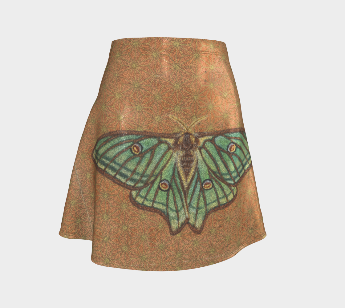 Flare Skirt - Spanish Moon Moth