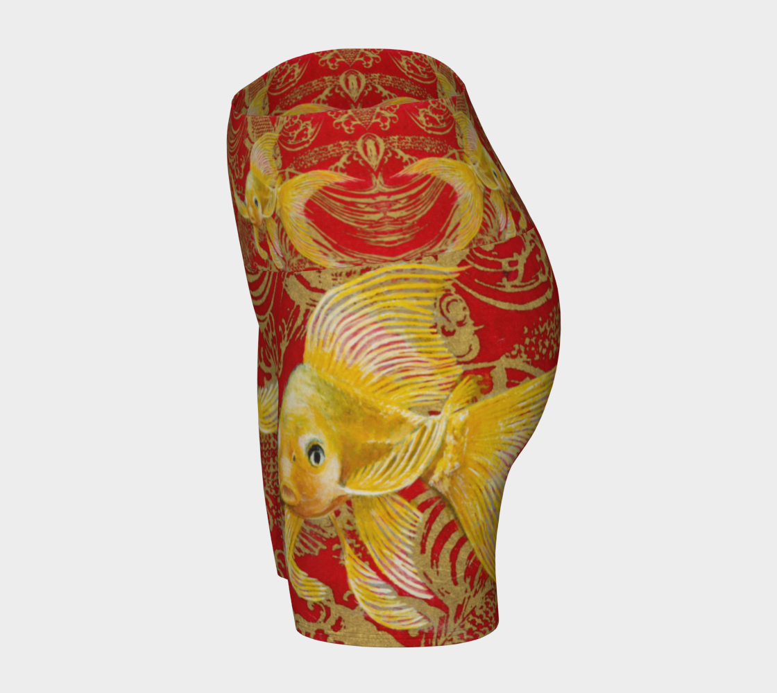 Yoga Shorts - Koi