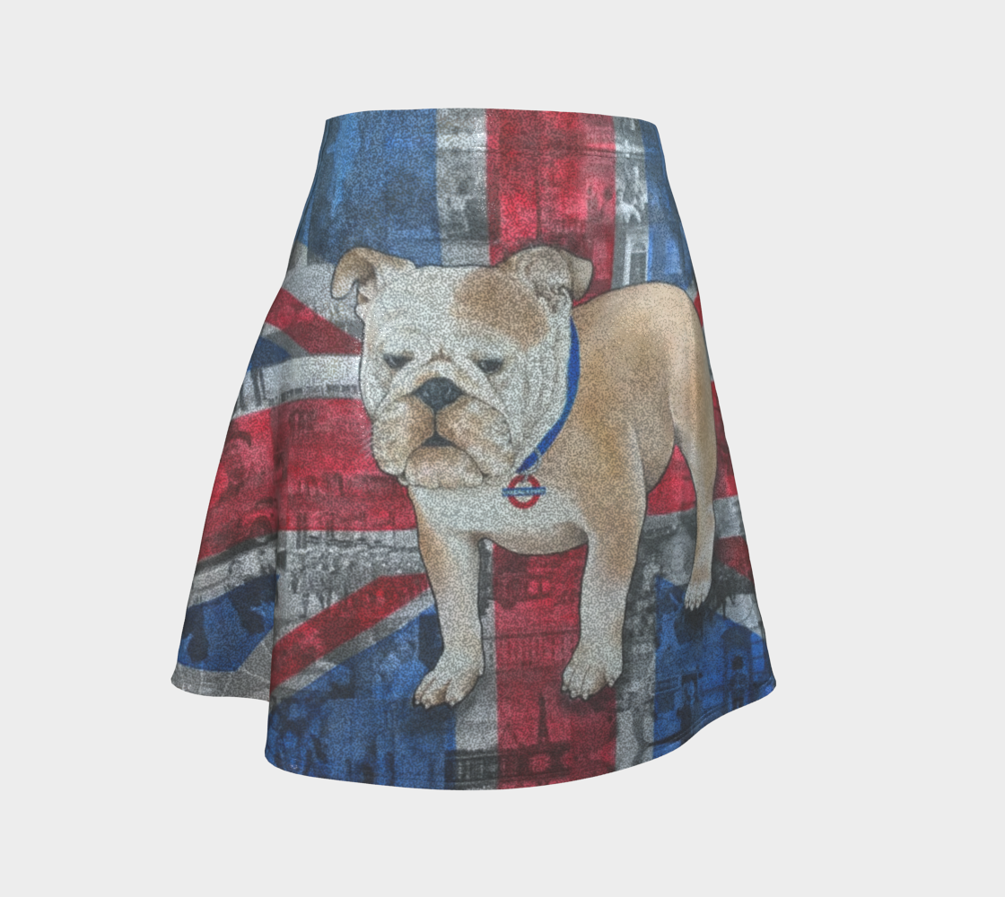 Flare Skirt - British Bulldog