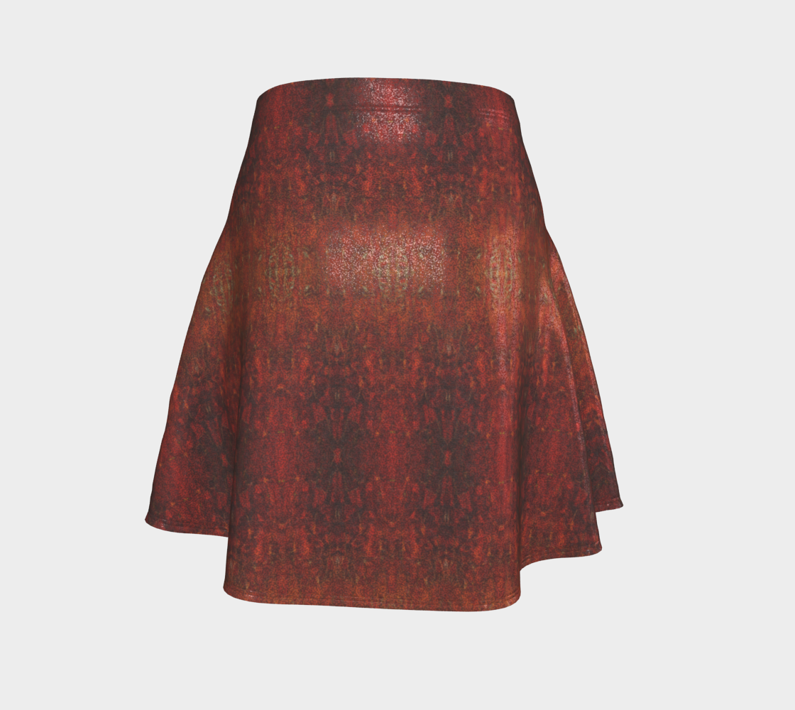 Flare Skirt - Burnt Copper