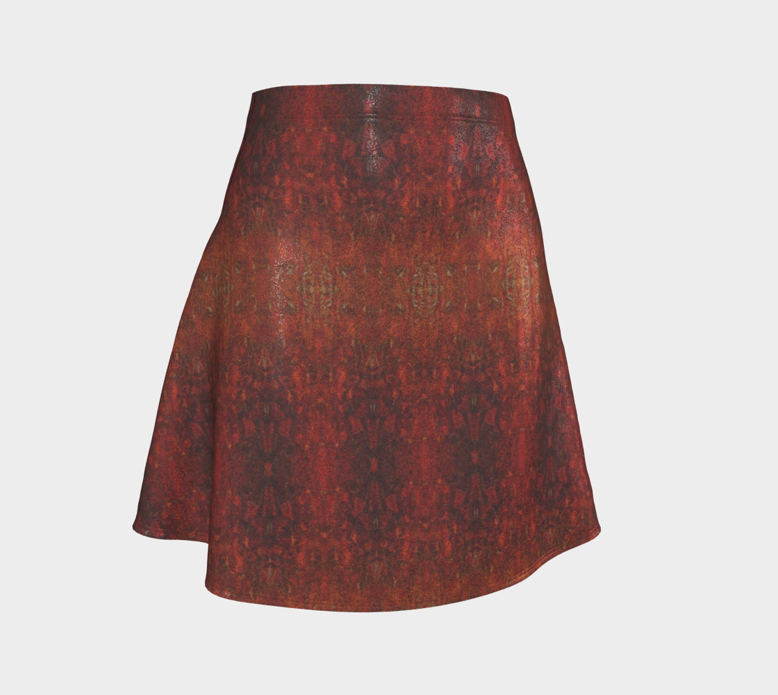 Flare Skirt - Burnt Copper