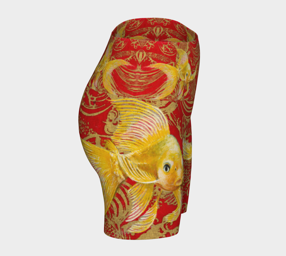 Yoga Shorts - Koi